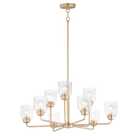 MAXIM LIGHTING Acadia 9-Light Chandelier 12277CDHR